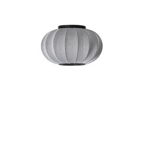 Made By Hand - Loftlampe/Væglampe - Knit-Wit 45 Oval - Silver
